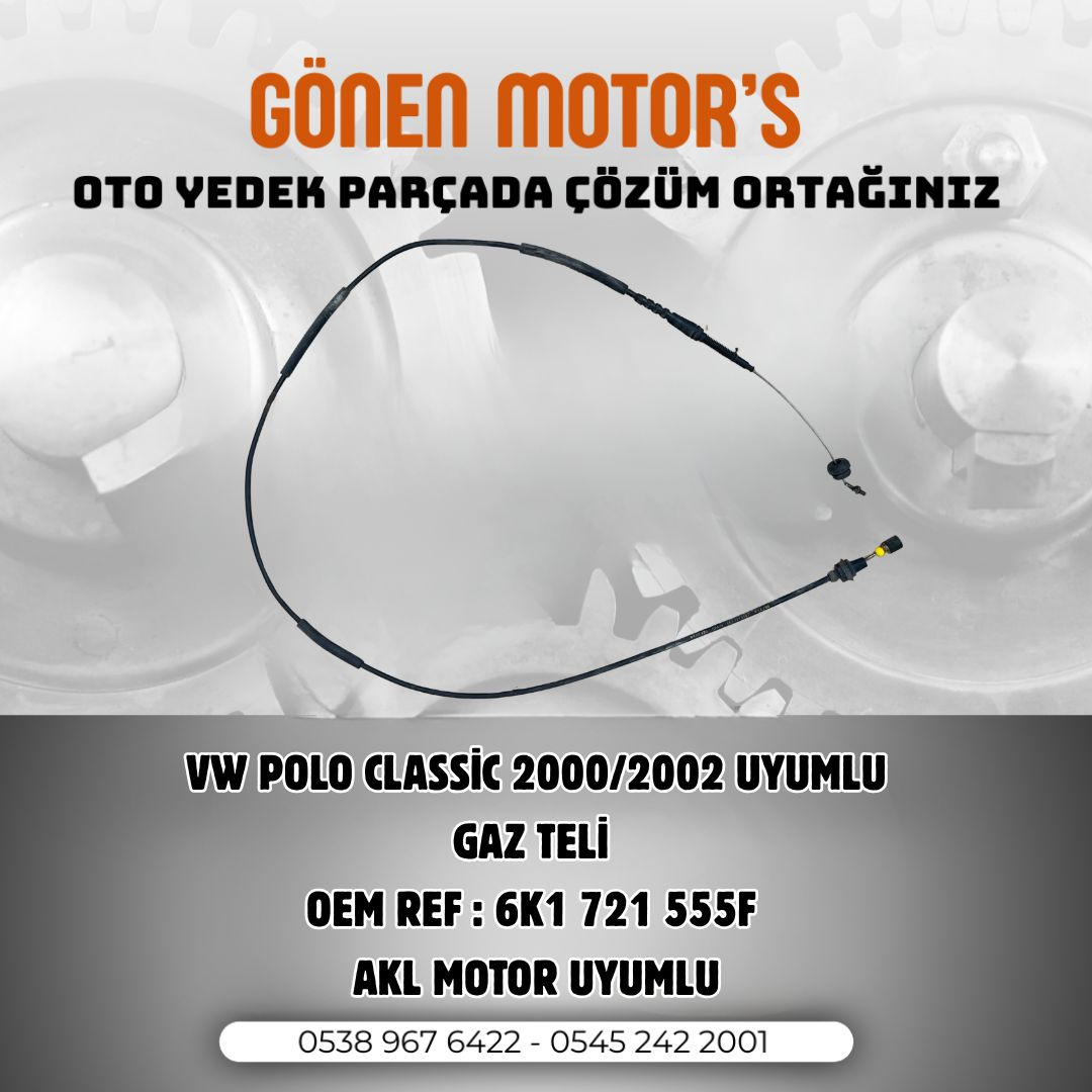 107 - AKL MOTOR GAZ TELİ